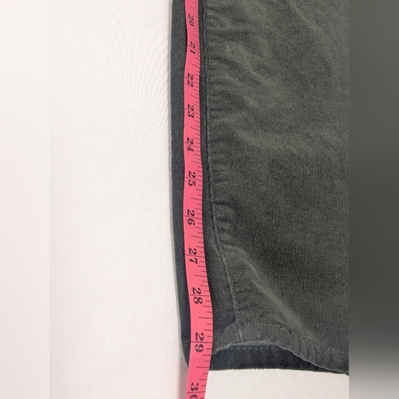 KUT FROM THE KLOTH High Rise Diana Fab Ab Skinny Green Corduroy Pant Size 16W - Picture 12 of 12